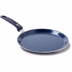 La Crêpière Anti-Adhésive Essentials 24 cm Greenpan est une poêle antiadhésive en céramique qui vous permet de faire des crêp ...