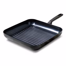 GreenPan 4895156652069, Carré, Poêle grill, Noir, Vitrocéramique, Memphis, Aluminium