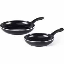 Ensemble de Poêles à Frire - GreenChef - Diamond - 20cm & 28cm - Antiadhésif - Céramique Sain