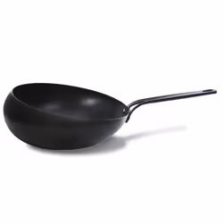 BK CC002905-001, Rond, Wok/Poêle à frire, Noir, 230 °C, Acier, Vitrocéramique, Gaz, Halogène, Induction