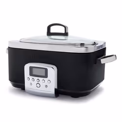 GreenPan CC005311-001, 6 L, Noir, Acier inoxydable, Boutons, Numérique, 24 h, LCD