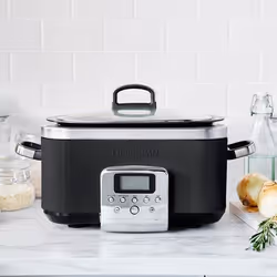 GreenPan CC005311-001 mijoteuse 6 L 1350 W Noir, Acier inoxydable