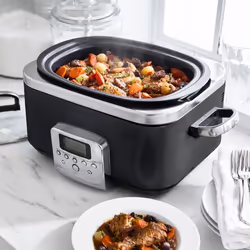 GreenPan CC005311-001 mijoteuse 6 L 1350 W Noir, Acier inoxydable