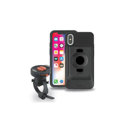Tigra Sport fitclic Neo selbstsperrenden Magnetische Bike Wandbefestigung System mit Phone Case und Bike Strap Mount für iPhone X Support passif Mobile/smartphone Noir