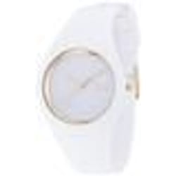 Montre ICE glam White - ICE-WATCH - Bracelet en silicone - Etanchéité 10 Atm - Quartz - Verre minéral