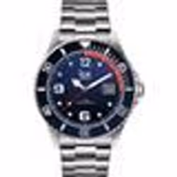Montre - ICE-WATCH - ICE steel Marine silver - Bracelet en métal - Cadran bleu - Style tendance