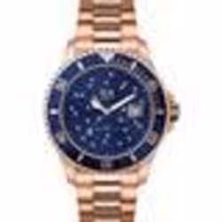 Montre - ICE-WATCH - ICE steel Blue cosmos rose-gold - Femme - Bracelet en métal - 3 ATM