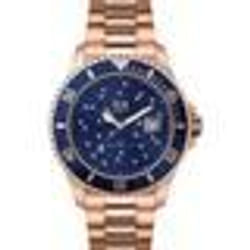 Montre - ICE-WATCH - ICE steel Blue cosmos rose-gold - Femme - Bracelet en métal - 3 ATM
