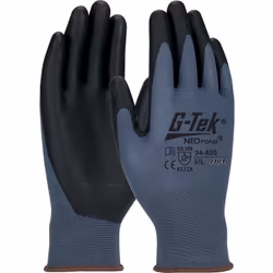 Gants tricotés sans couture en nylon pour du confort, de la respirabilité et de la dextérité. L’enduction Neofoam™ noire sur ...