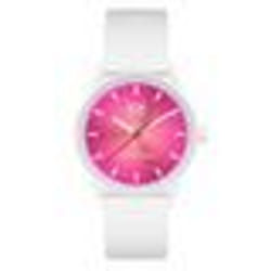 Bracelet silicone / plastique femme - ICE WATCH - Montre Ice solar power coral reef small - Couleur de la matière:Blanc