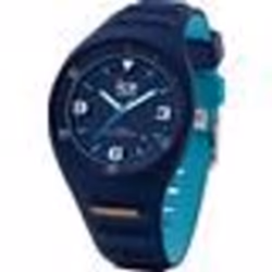 Bracelet silicone / plastique homme - ICE WATCH - Montre Ice Watch P.Leclercq Bleu/ Turquoise Médium - Couleur de la matière: ...