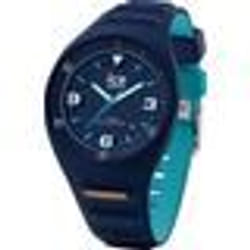 Bracelet silicone / plastique homme - ICE WATCH - Montre Ice Watch P.Leclercq Bleu/ Turquoise Médium - Couleur de la matière:Bleu