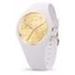 Montre - ICE WATCH - Ice Flower White Chic S - Bracelet silicone - Cadran analogique - 34mm