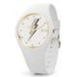 Bracelet silicone / plastique femme - ICE WATCH - Montre Ice Watch Ice Glam Rock Electric White S - Couleur de la matière:Blanc