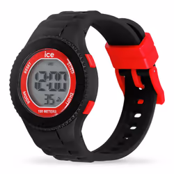 Ice-Watch ICE digit Montre bracelet Unisexe Noir, Rouge