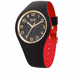 Montre - ICE WATCH - Loulou Black Glitter - Femme - Silicone - Étanche 10 Atm