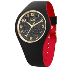 Montre - ICE WATCH - Loulou Black Glitter - Femme - Silicone - Étanche 10 Atm