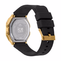 Montre Ice Watch Ice Digit Retro - Metal Gold Mirror - Black Pour Mixte en Noir - 022731