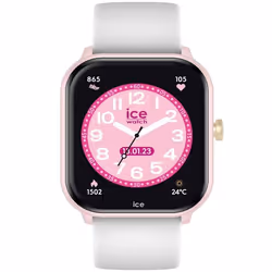 Montre connectée ICEWATCH iCe Smart Junior 2.0 Rose Blanc