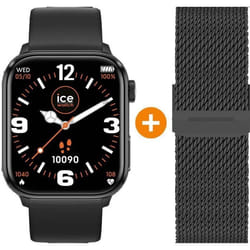 Montre connectée ICEWATCH smart 2.0 AMOLED Black + Bracelet Milane