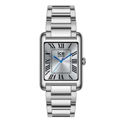 Ice Watch ICE smart TK 2.0 Rectangular 141 Silver — Montre connectée bracelet acier AMOLED IP68