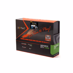 Zotac ZT-70101-10P carte graphique NVIDIA GeForce GTX TITAN 6 Go GDDR5