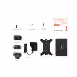 Zotac ZBOX PI336-W5C Intel® Celeron® N6211 4Go LP128Go eMMC Win11 Pro Mini PC Noir