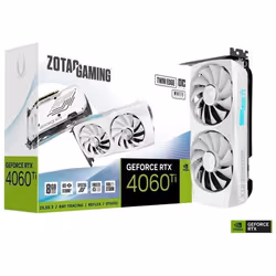 Zotac GeForce RTX 4060 Ti Dual, GeForce RTX 4060 Ti, 8 Go, GDDR6, 128 bit, 7680 x 4320 pixels, PCI Express x8 4.0