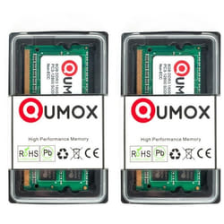 QUMOX 16Go 16 GB (2 x 8 Go) DDR3 1600MHz PC3-12800 SO DIMM 204 broches CL11 mémoire