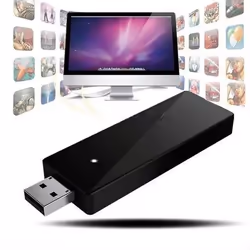 Adaptateur USB récepteur sans fil PC Gaming Receiver XBOX One pour PC Controller manette WIN 7 WIN10