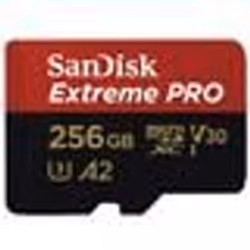Carte Mémoire microSDXC - SanDisk - Extreme PRO - 256 Go - A2 jusquà 170 Mo/s - Classe 10 U3 V30