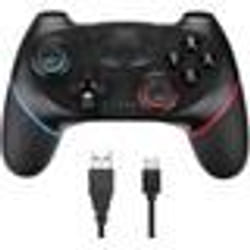 Manette de jeu - Qumox - Switch Pro - Sans fil - Bluetooth - Noir