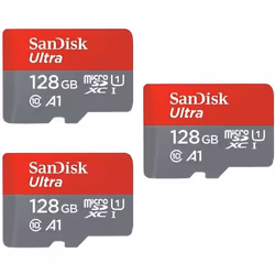 Carte Mémoire - Sandisk - Ultra - 128 Go - Class 10 - 120 Mb/s