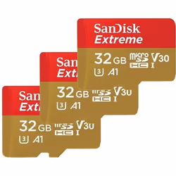 Carte Mémoire - SanDisk - Extreme - 32 Go - 100 Mo/s - Classe 10 U3 V30 A1