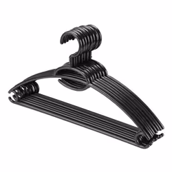 logei® 50x cintres en plastique de repassage multifonctions Cintre avec Suspension Hanger pantalons tirant anti-dérapant supe ...