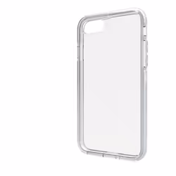 GEAR4 Piccadilly coque de protection pour téléphones portables 11,9 cm (4.7") Housse Argent, Transparent