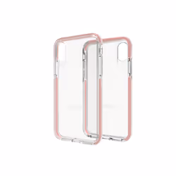 GEAR4 Piccadilly, Housse, Apple, iPhone X, 14,7 cm (5.8"), Or rose, Transparent