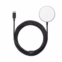 Native Union Snap Magnetic Wireless Charger, Intérieure, USB, Recharge sans fil, 3 m, Noir, Blanc