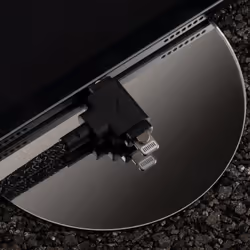 Native Union Belt Cable Duo câble USB 1,5 m USB C USB C/Lightning Noir