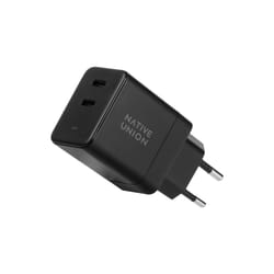 Native Union FAST-PD35-BLK-EU chargeur d'appareils mobiles Ordinateur portable, Smartphone, Tablette Noir Secteur Charge rapide Intérieure