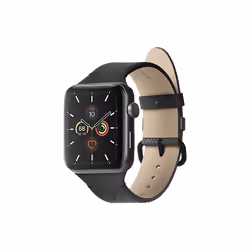 Native Union (Re)Classic, Bracelet de montre, Apple, Apple Watch (42mm / 44mm / 45mm), Cuir, Plastique recyclé, Polyester rec ...