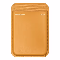 Native Union RECLA-KFT-WAL, Support de carte, Ocre, Microfibre, Polycarbonate (PC), Polyuréthane (PU), Polyester recyclé, Pol ...