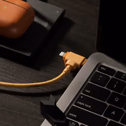 Native Union Belt Duo Pro câble de téléphone portable Noir 1,5 m USB C USB C/Lightning