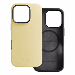 Native Union ACTCSE-LMO-NP24P, Housse, Apple, iPhone 16 Pro, 16 cm (6.3"), Jaune
