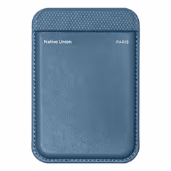 Native Union RECLA-NAV-WAL, Support de carte, Marine, Microfibre, Polycarbonate (PC), Polyuréthane (PU), Polyester recyclé, P ...