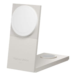 Native Union Rise 3-In-1 Qi2 Smartphone Gris clair USB Recharge sans fil Intérieure