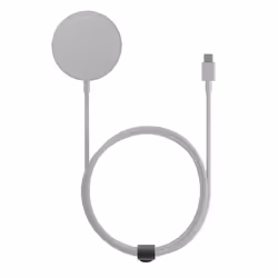 Native Union SNST-QI2-SAN, Intérieure, USB, Recharge sans fil, 1,5 m, Gris clair