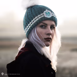 Cinereplicas Slytherin Pompom Beanie, Adulte, Unisexe, Casquette, Vert, One size, Bonnet