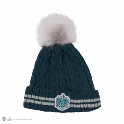 Cinereplicas Slytherin Pompom Beanie Casquette Acrylique, Polyester