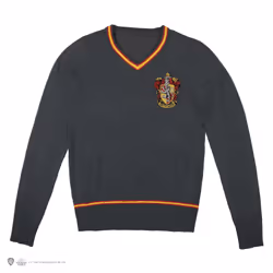 Cinereplicas Gryffindor Sweater, Pull, Adulte, Unisexe, Gris, XS, Monochromatique